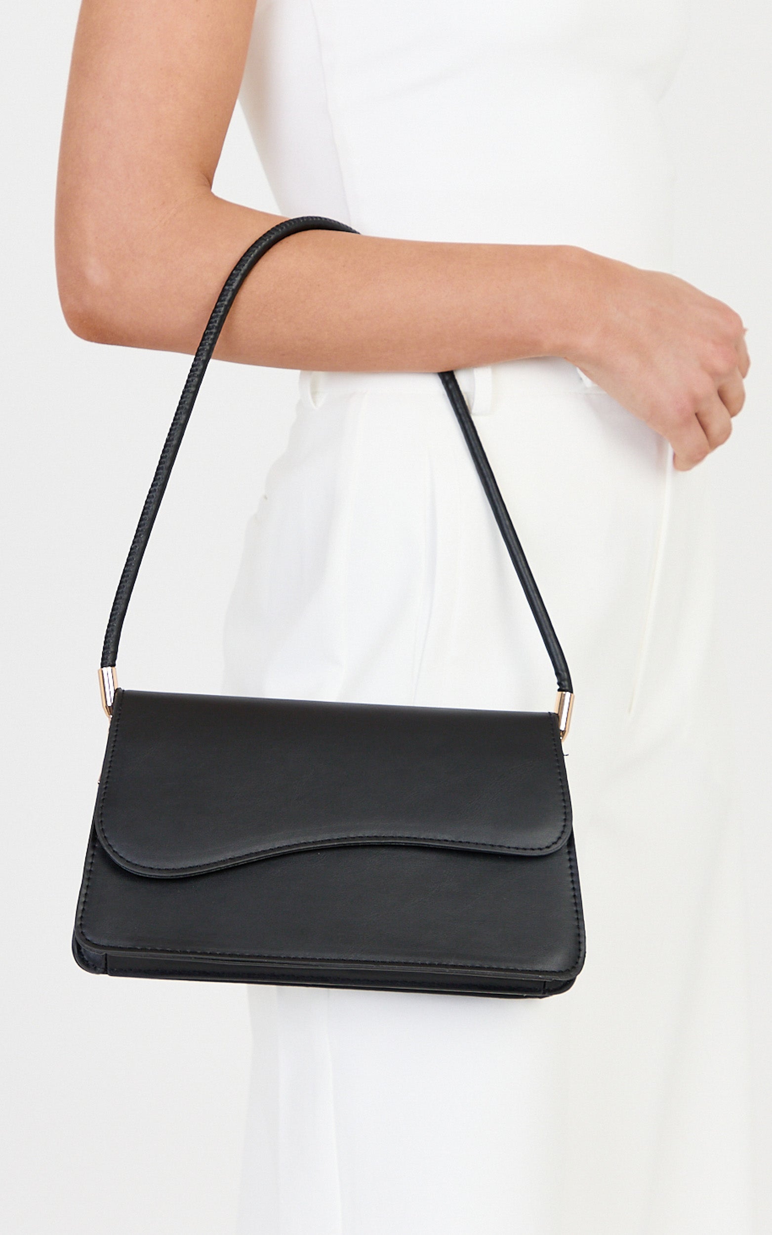 Alysia Bag - Shoulder Bag in Black