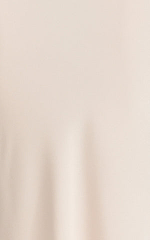 Amari Maxi Skirt - High Waisted Bias Cut Skirt in Champagne