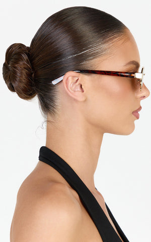 Henrietta Sunglasses - Round Sunglasses in Gold