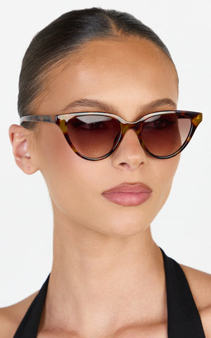 Thelma Sunglasses - Cat Eye Sunglasses in Torte