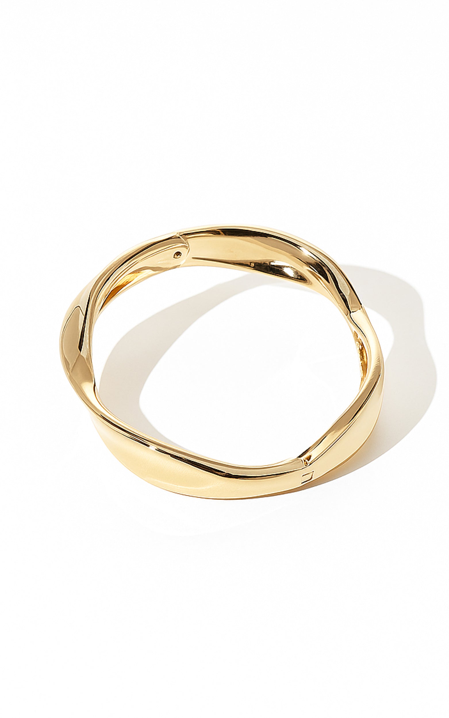 Tisdale Bracelet - Twist Bracelet Cuff in Gold