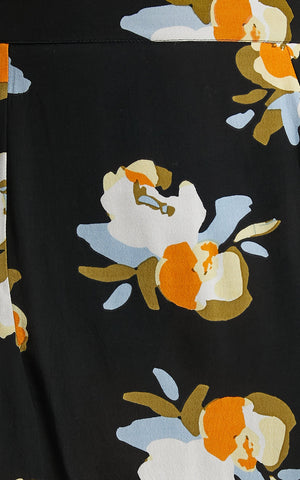 Rue Stiic - Patti Mini Skirt in Marigold Floral