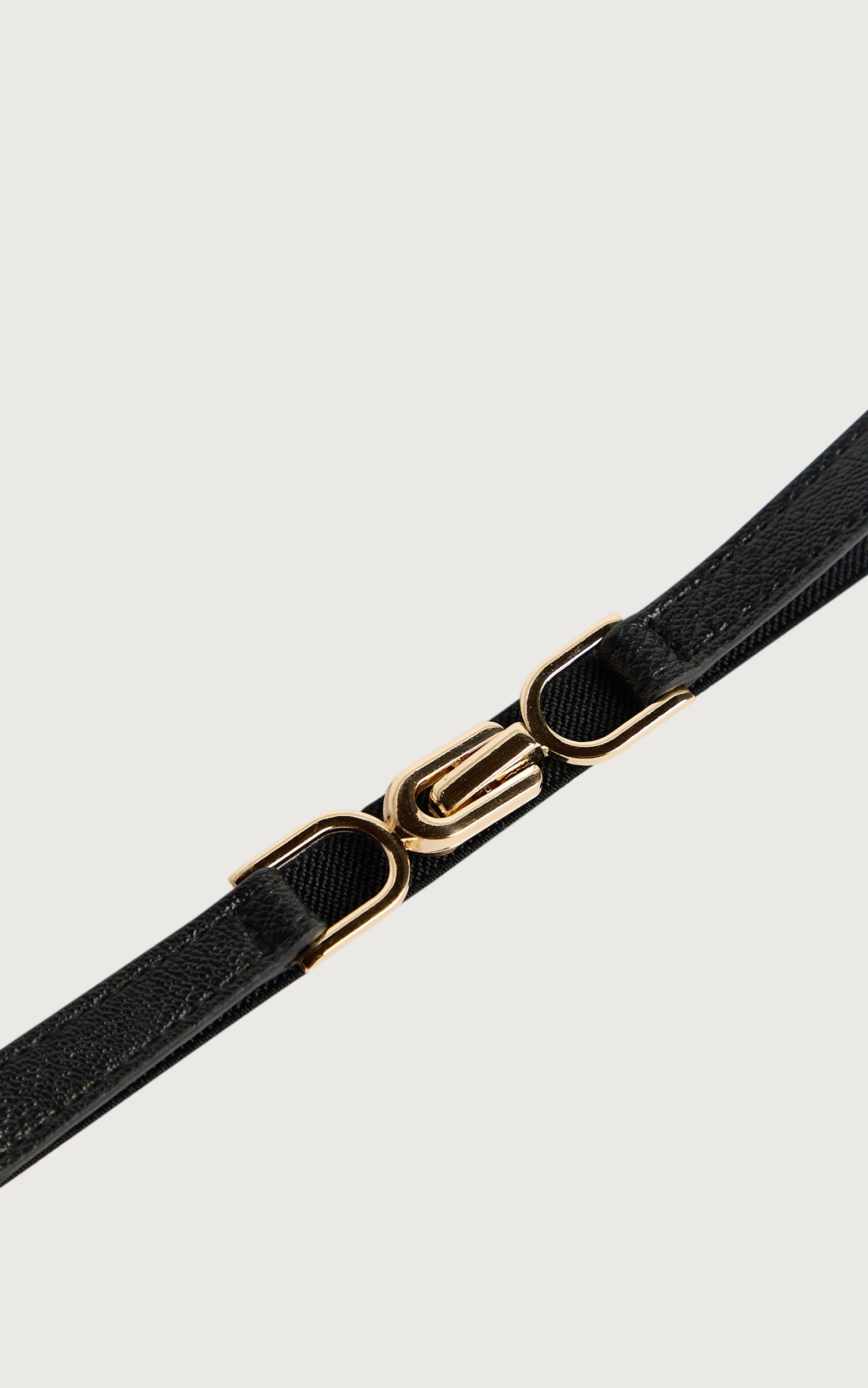 Karlene Belt - Thin Belt in Black