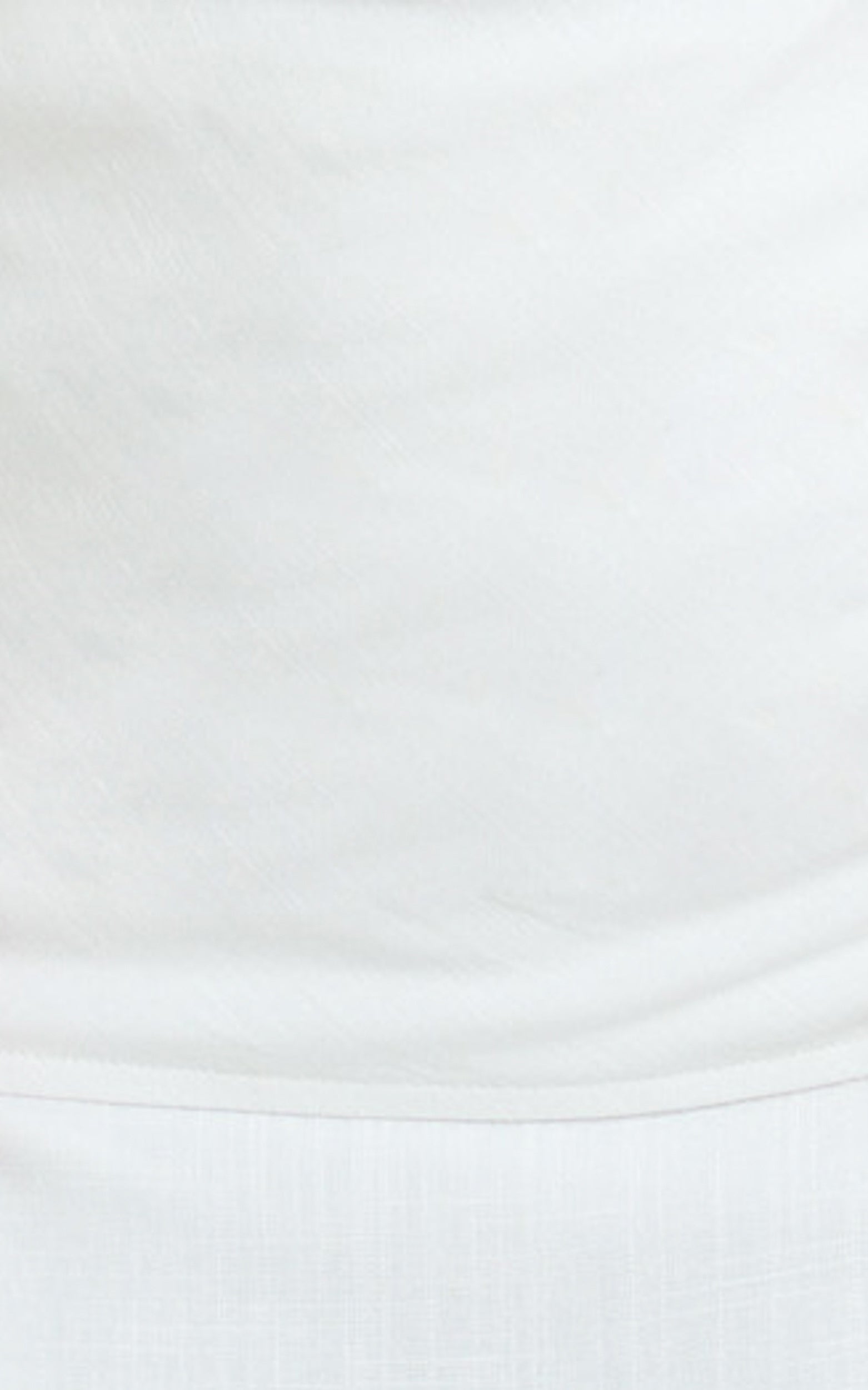 Robilyn Top - Linen Look Halter Top in White
