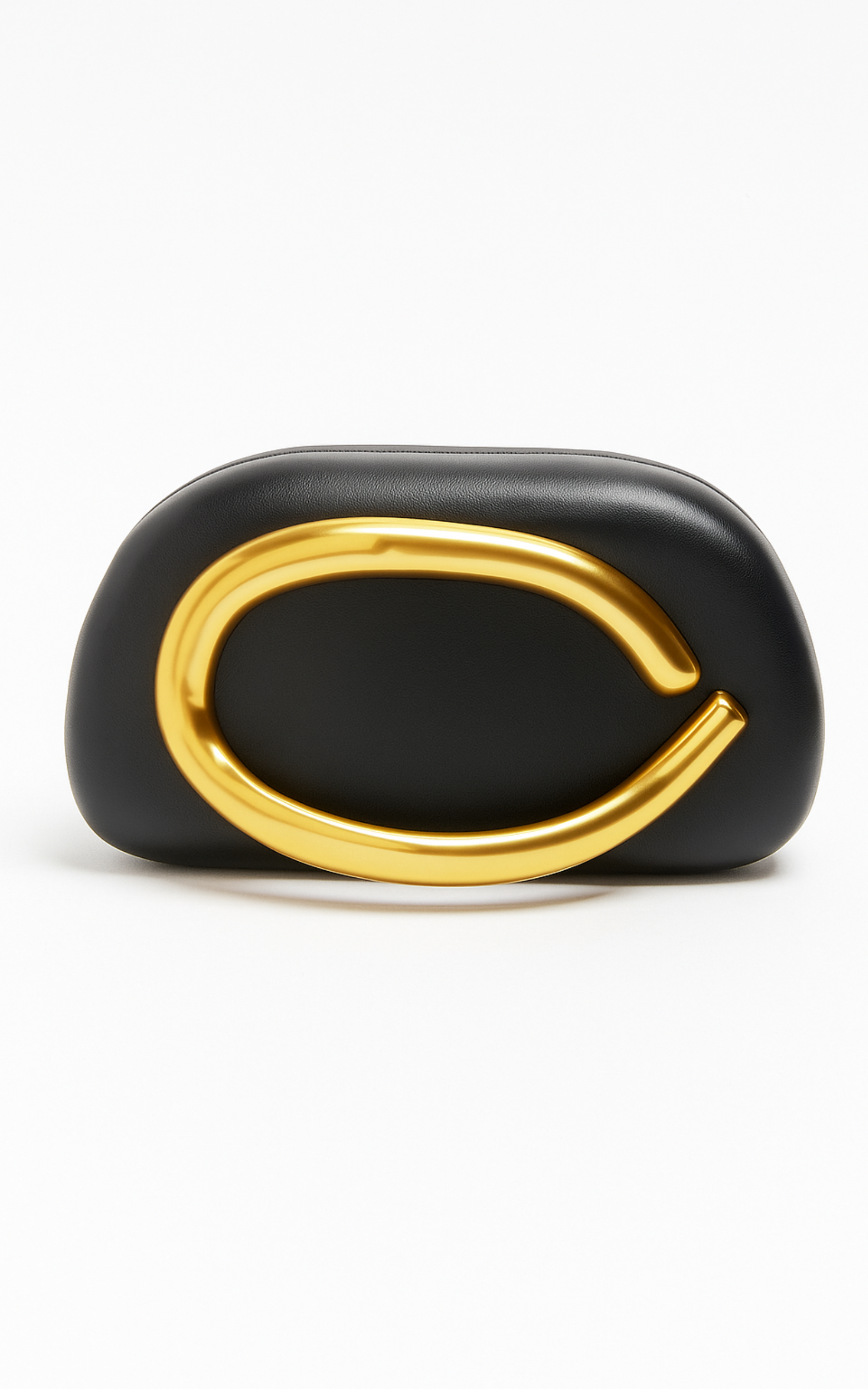 Katherine Bag - Clutch With Gold Hardware in Black