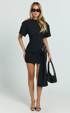Lioness - Martini Dress in Onyx