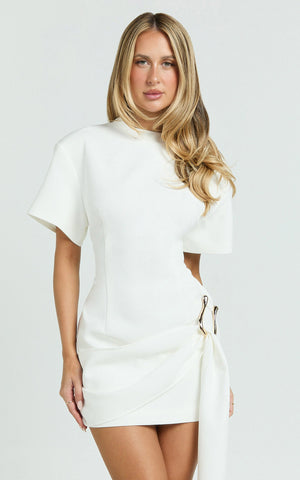 Lioness - Martini Dress in Porcelain