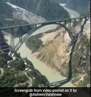 Chenab Bridge: Breathtaking View From Above