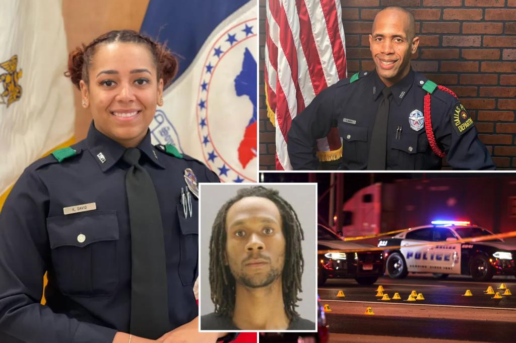 Dallas police officer Karissa David blind in both eyes after fellow...