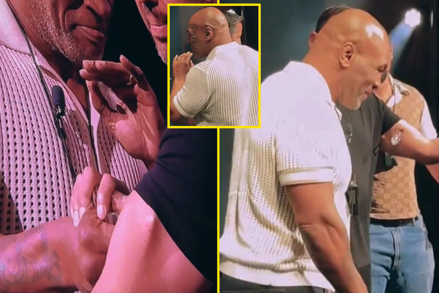 Mike Tyson Shoves Screwdriver Through David Blaine's Arm