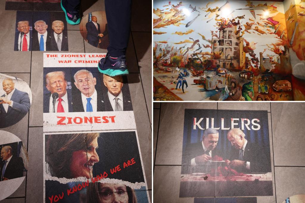 NYC Restaurant Sparks Outrage With 'War Criminal' Sidewalk Display