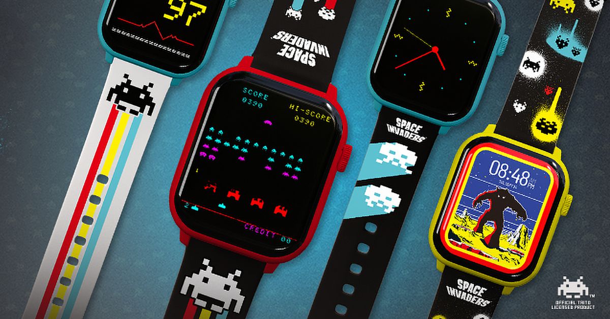 Retro Gaming Watch Clones Apple Watch Design